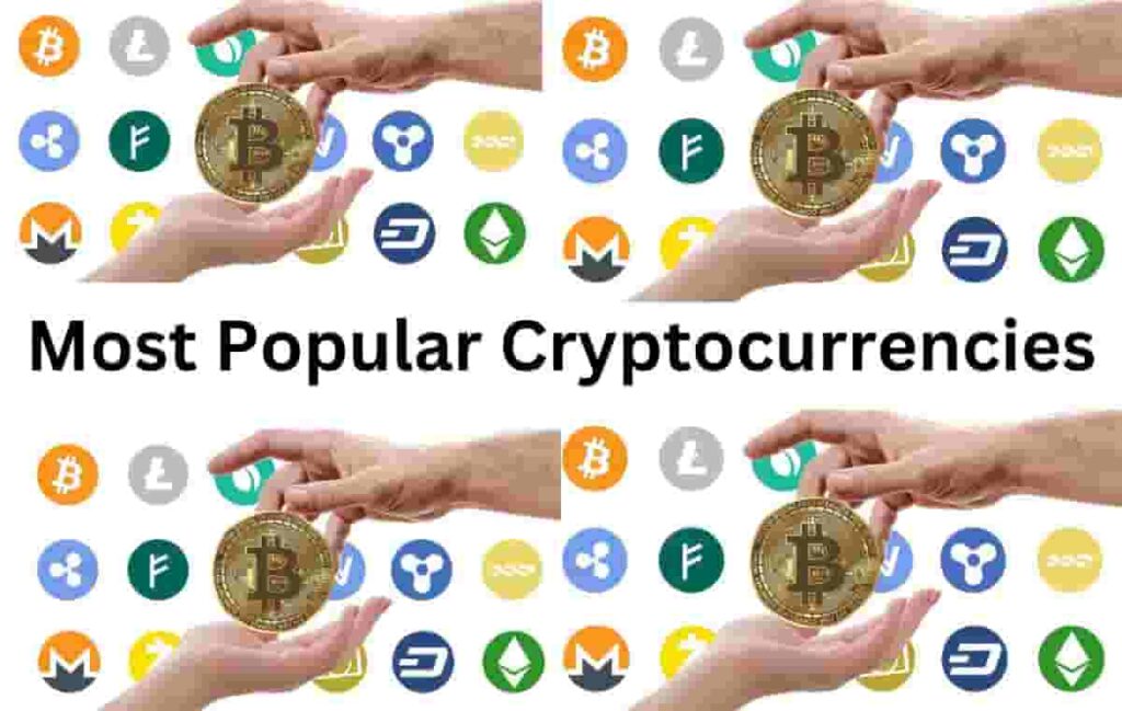 Most Popular Cryptocurrencies