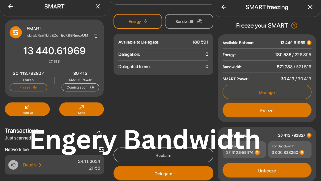 Engery And Bandwidth