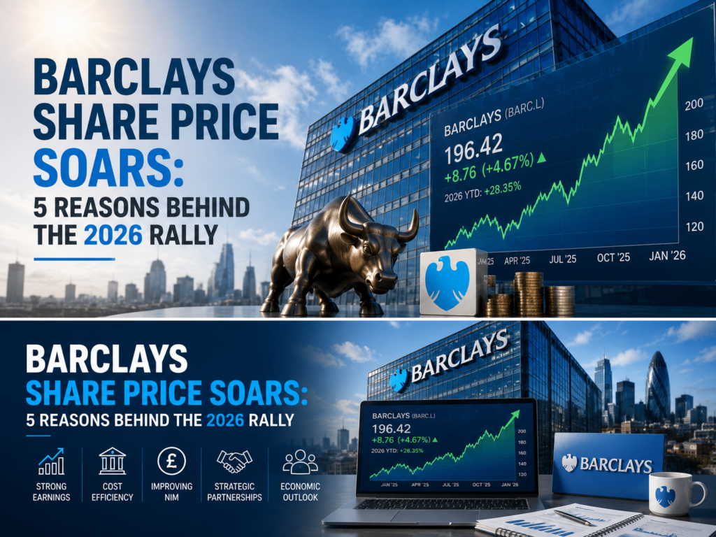 Barclays Share Price Soars 5 Reasons Behind the 2026 Rally