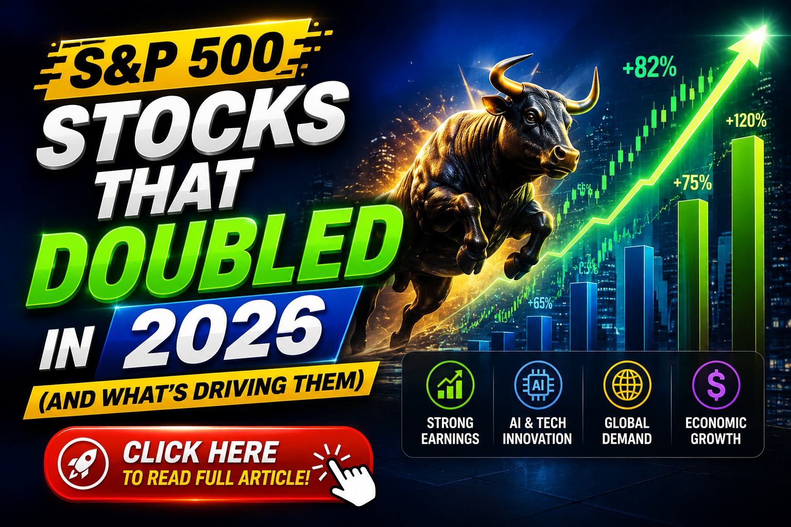 S&P 500 Stocks That Doubled in 2026