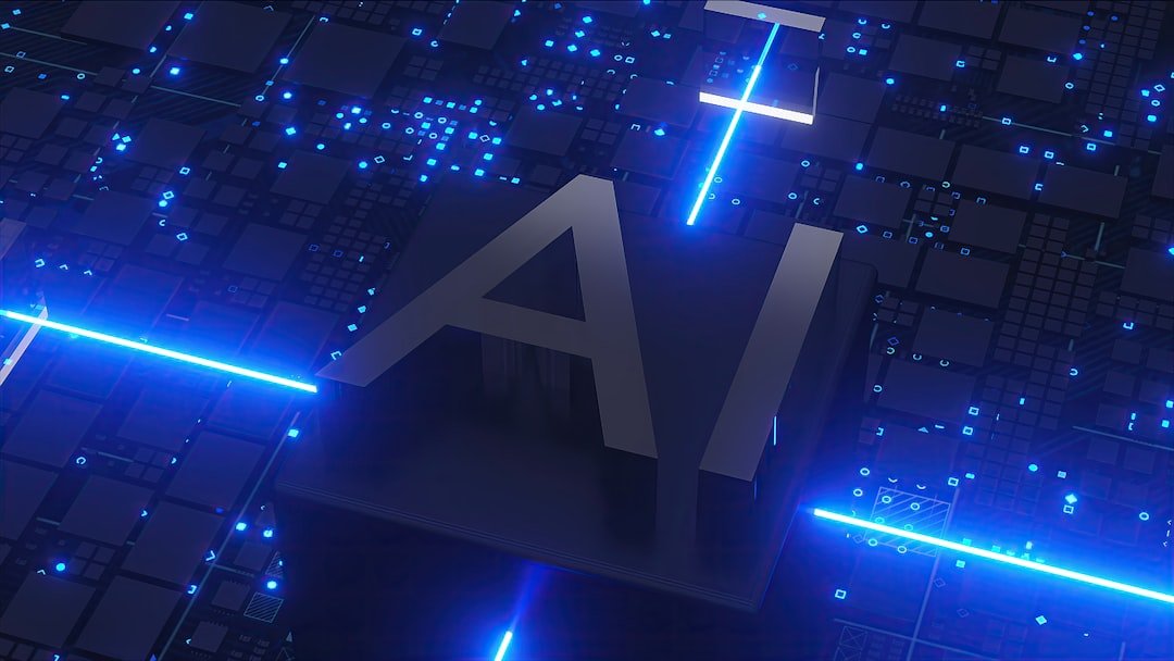 best AI crypto tokens 2026 — AI text with glowing blue circuits representing artificial intelligence and blockchain investment