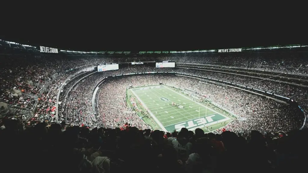 Esports betting audience filling a stadium during a live match